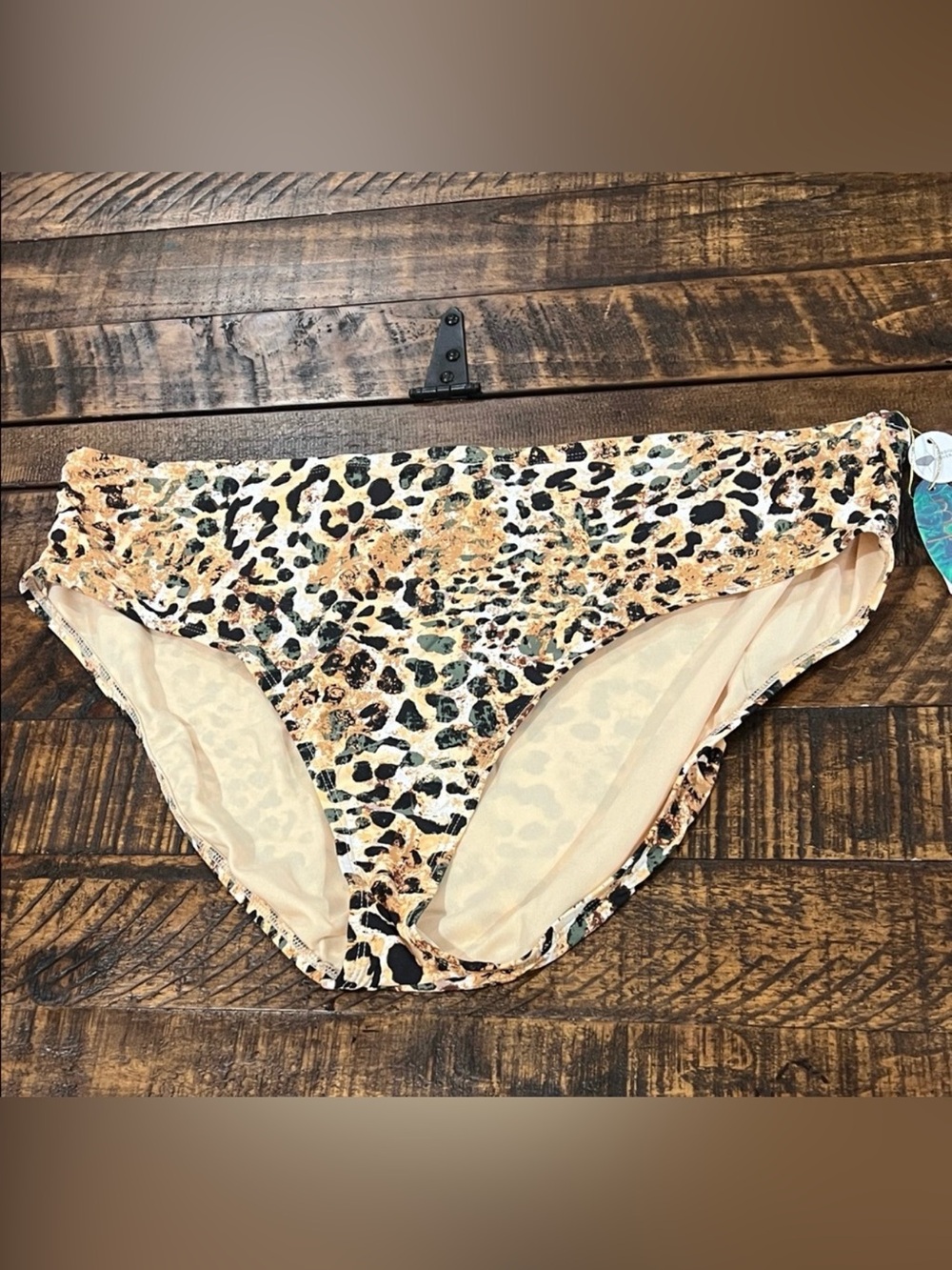 Leopard Print Bikini Bottoms